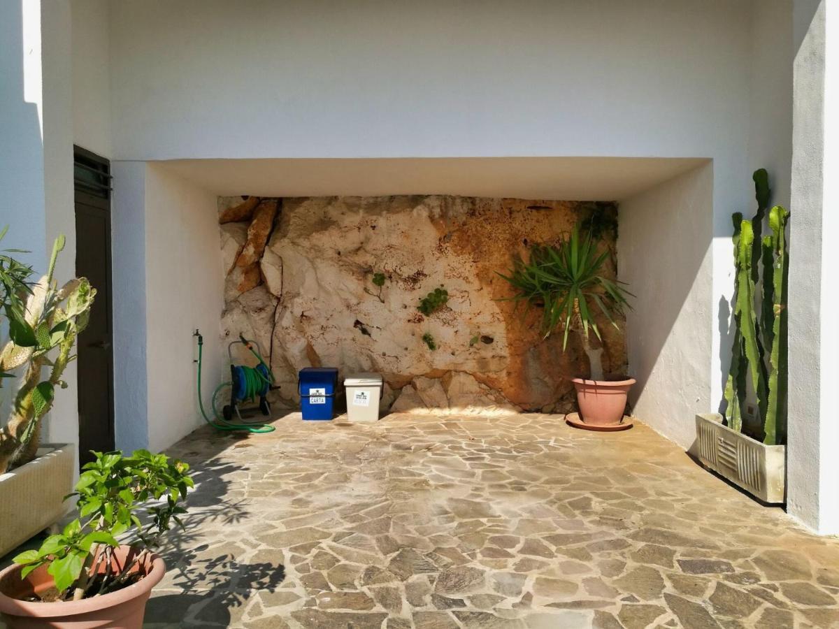 Marina Di Andrano - Alisso, Casa Vista Mare Con Parcheggio Privato E Wifi Vila Exterior foto