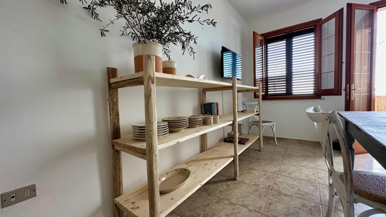 Marina Di Andrano - Alisso, Casa Vista Mare Con Parcheggio Privato E Wifi Vila Exterior foto